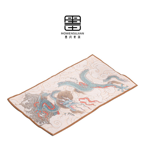 麂皮绒手工吸水茶布茶巾