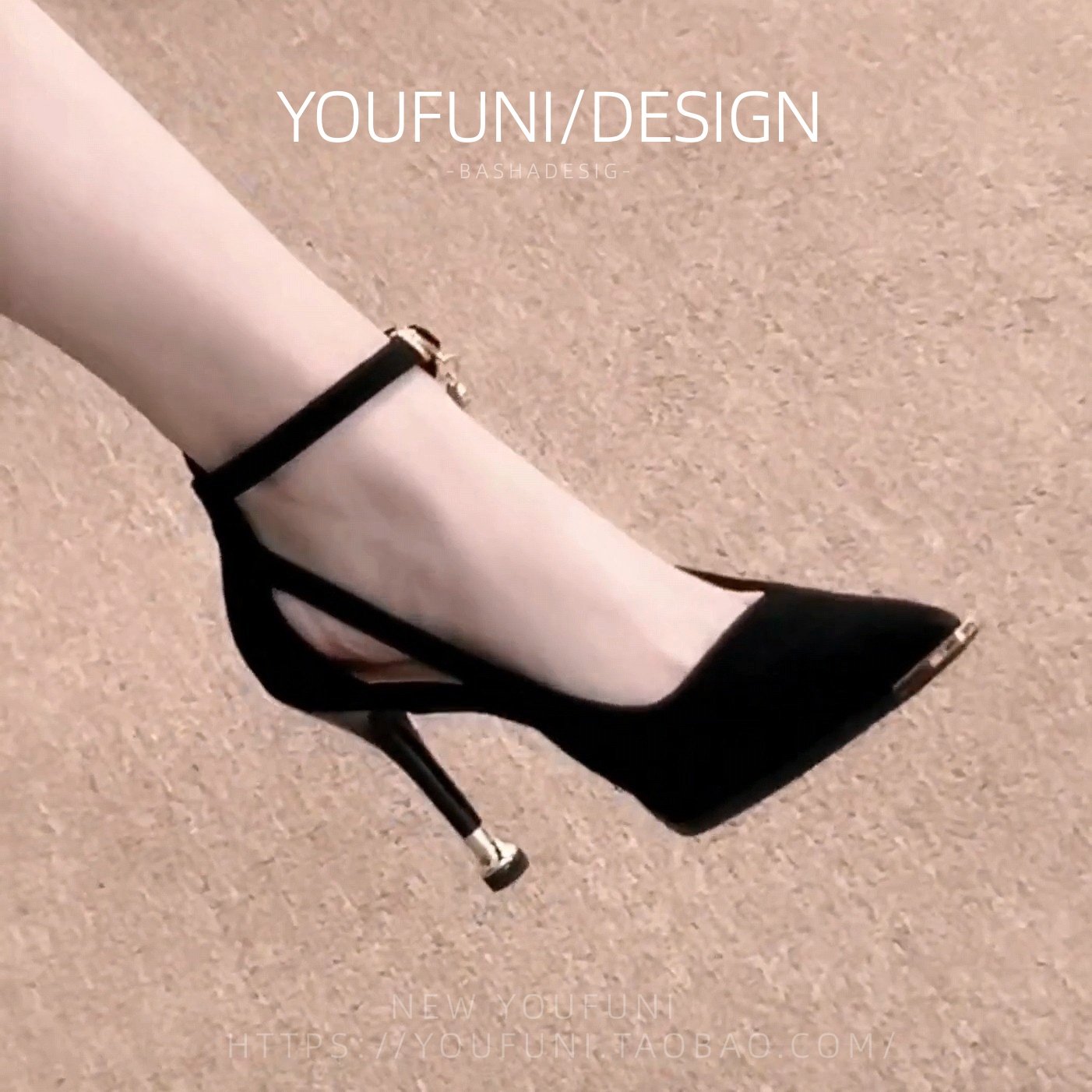 性感法式尖头细跟单鞋新款镂空一字带名媛高跟鞋女通勤气质单鞋,女鞋,浅口单鞋,淘宝优惠券,粉丝福利购,淘宝优惠卷