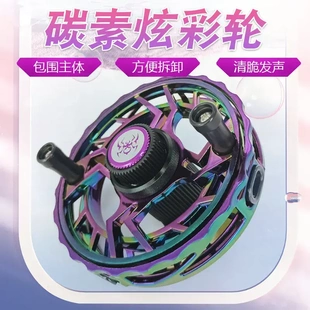 带泄力轻量包围防炸线谷麦轮手拨轮前打轮八卦轮车盘轮鱼线轮