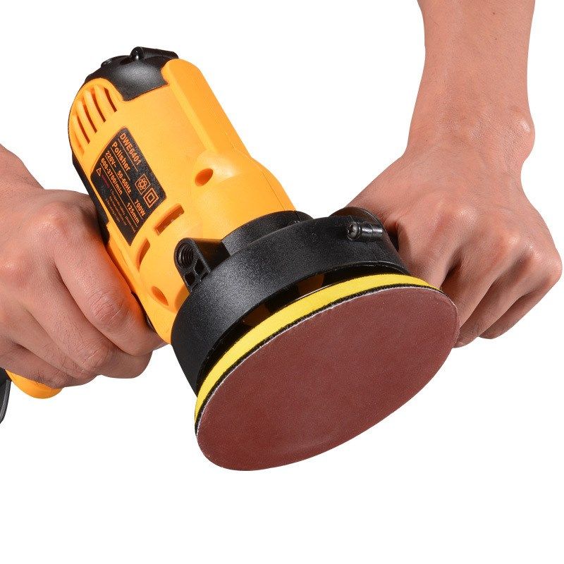 汽车抛光机 美容工具 地板电动220V家用划痕修复封抛光机