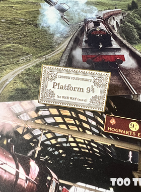 Harry Potter 哈利波特 金属徽章 胸针饰品周边纪念礼物收藏