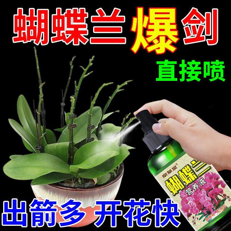 蝴蝶兰专用营养液促进分芽催花箭促花拯救黄叶液体肥通用开花肥料