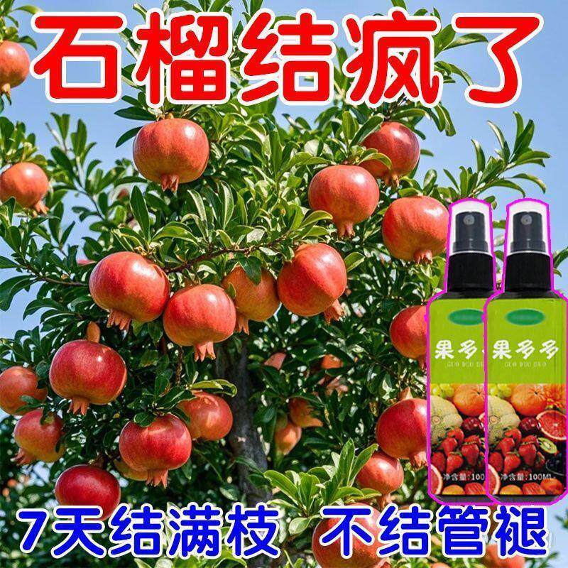 猛开花】十里沃石榴树专用肥料颗粒促芽坐果树苗通用叶面肥生长肥