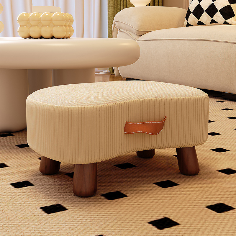 家用软包小矮凳换鞋脚踏