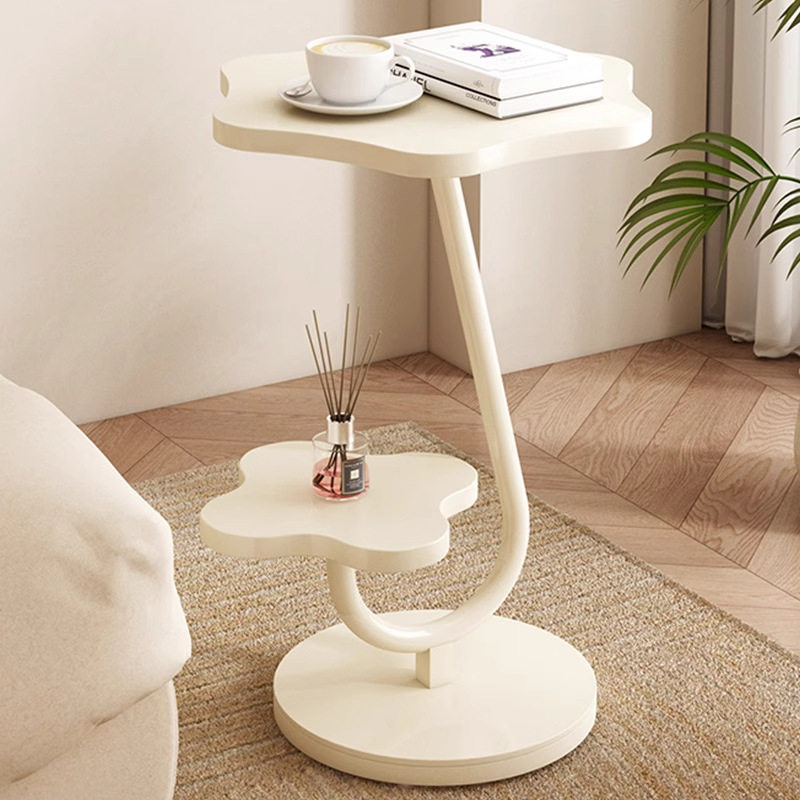 奶油风摆件茶几盆栽桌子边几客厅网红家用小桌子沙发小户型床边桌,住宅家具,床边桌,淘宝优惠券,粉丝福利购,淘宝优惠卷