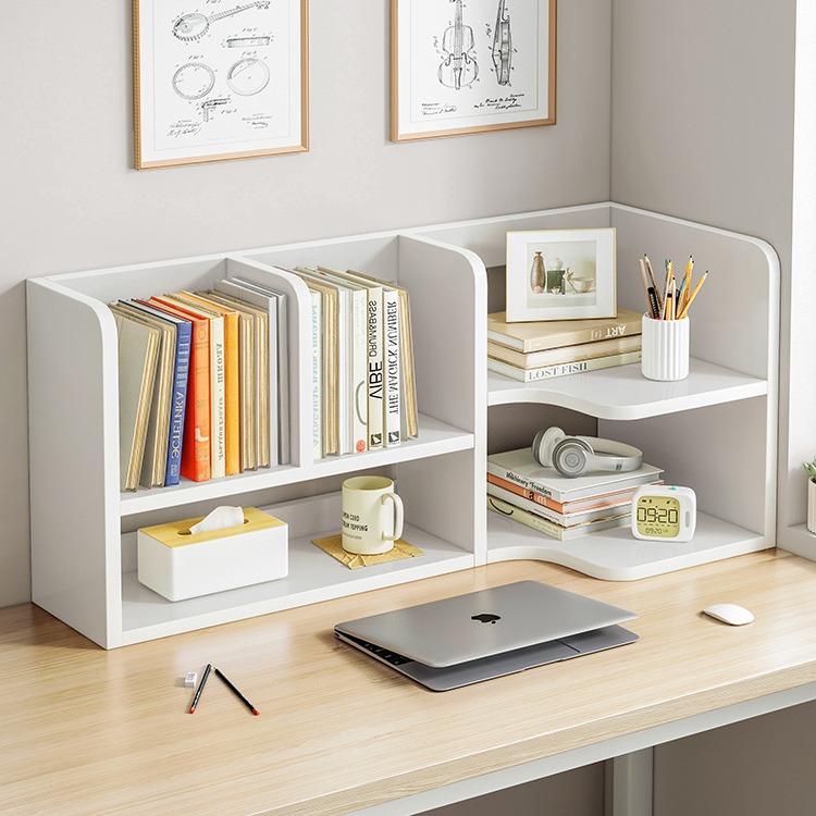 桌面大容量多层收纳书架