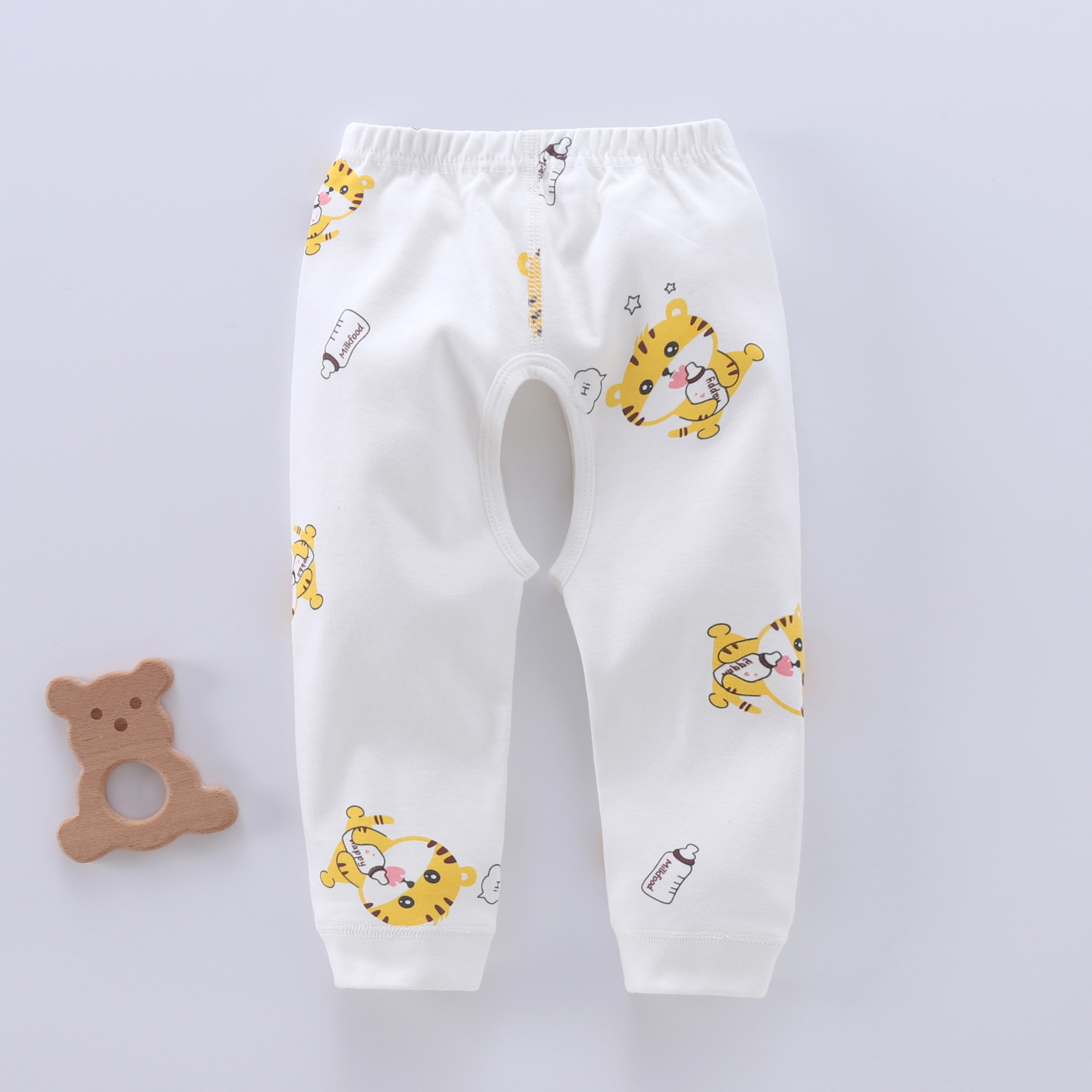 生婴儿纯棉秋裤家居服