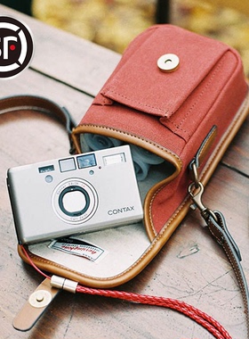 HERRINGBONE MANIERE SIDEPOCKET MINI 哈林伯尼复古数码相机包