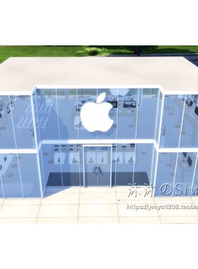 模拟人生4CC房屋mod|电子产品商店可经营零售店带家具|20x15|#312