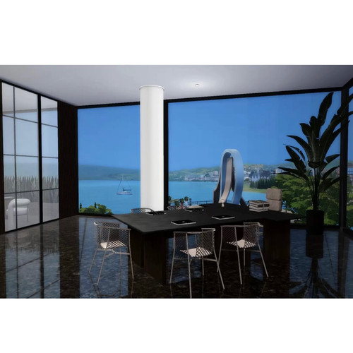 模拟人生4CC房屋mod|建筑设计公司|剧场一套带豪华家具|30x20|#06