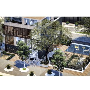 模拟人生4CC房屋mod|绿植Loft|5卧6卫|住宅一套带家具|40x30|#436