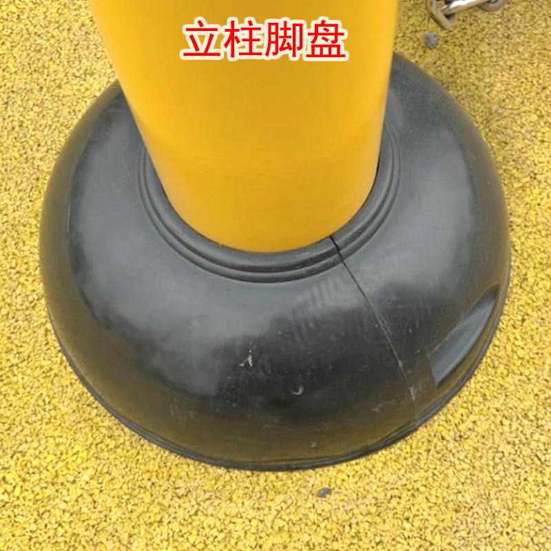 健身器材防护盖滑梯配件立柱地罩柱子脚盘塑料保护罩秋千游乐设备