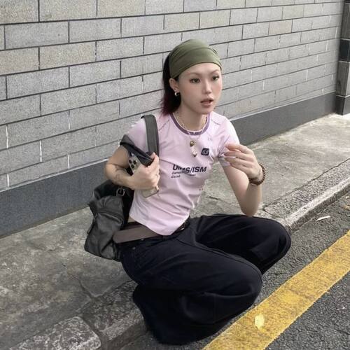 韩国博主推荐绿色发带百
