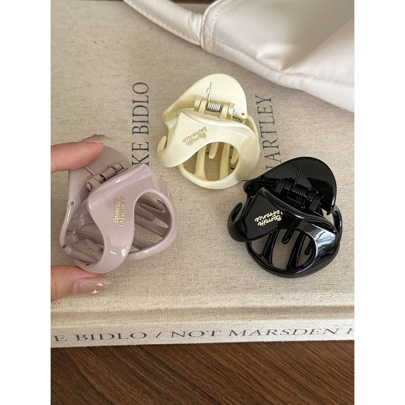 异形马尾抓夹女2024新款高级感丸子头发夹后脑勺半扎发盘发鲨鱼夹