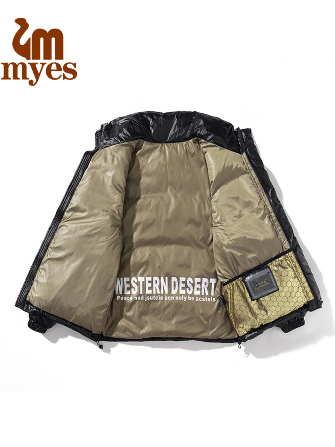 MYES MAKINOSEN DUCK DOWN VEST 남성과 여성을 위한 동일한 스타일 두꺼운 탈착식 슬리브 가볍고 따뜻한 겨울 다운 재킷