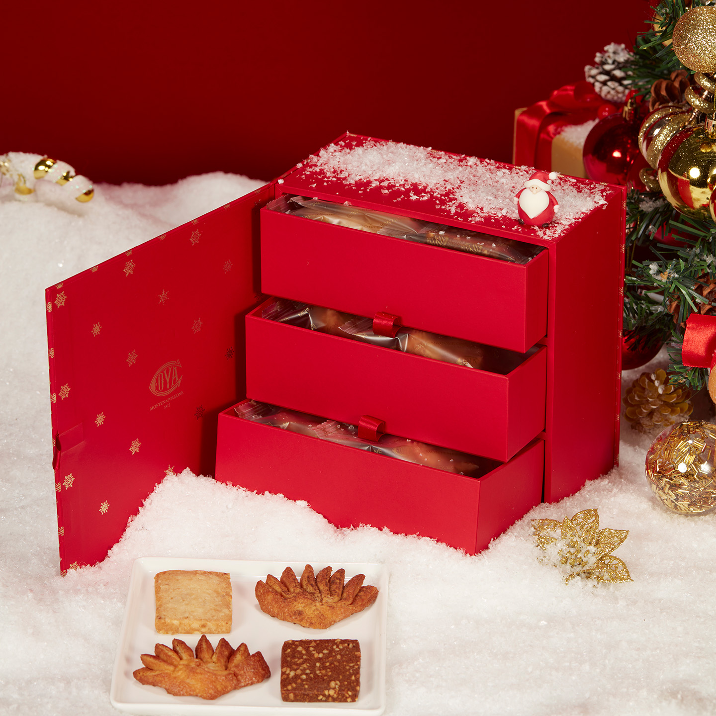 COVA圣诞喜悦交响酥饼礼盒