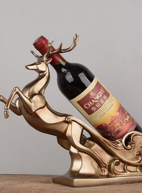 树脂酒架欧式复古玄关餐厅百搭