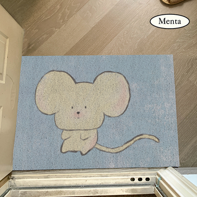 MENTA “动物系列”原创创意丝圈入户门地垫门厅玄关脚垫地毯耐脏