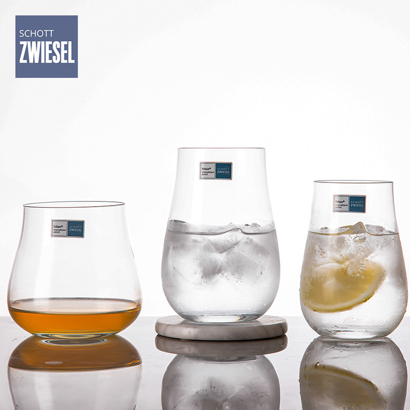 德国进口schott肖特水晶玻璃威士忌洋酒杯家用水杯茶杯果汁冷饮杯