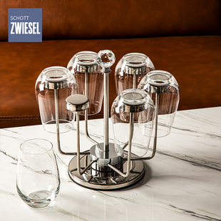 德国进口SCHOTT肖特圣维莎水晶玻璃杯家用泡茶水杯饮料牛奶杯套装