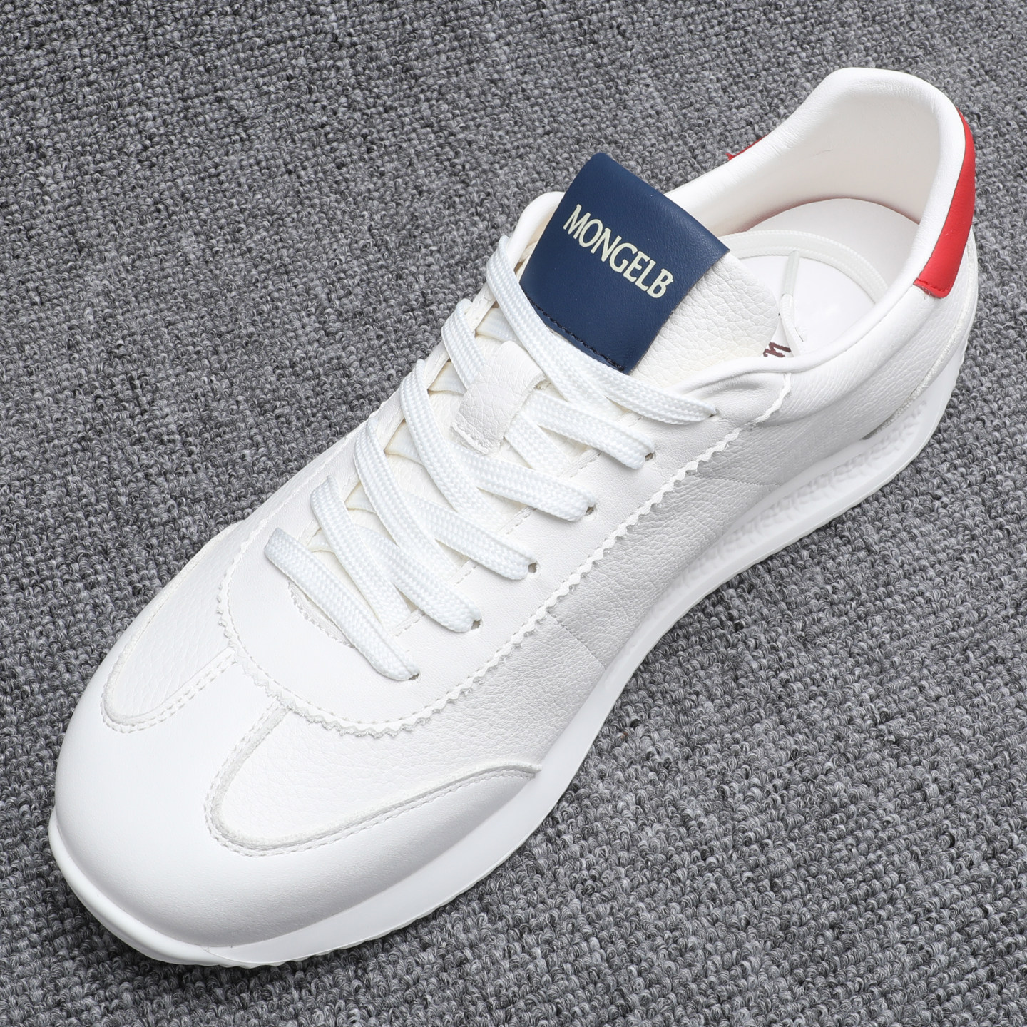 运动休闲男鞋2026新款真皮透气软底板鞋日常百搭小白鞋男士阿甘鞋,流行男鞋,休闲板鞋,淘宝优惠券,粉丝福利购,淘宝优惠卷