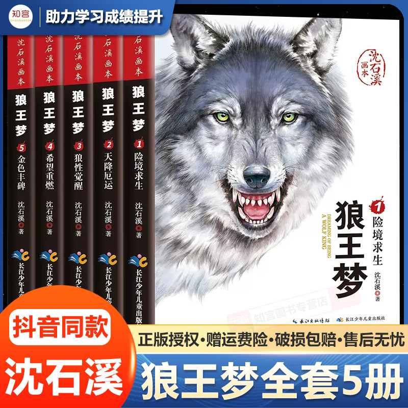 狼王梦沈石溪正版全套5册图片