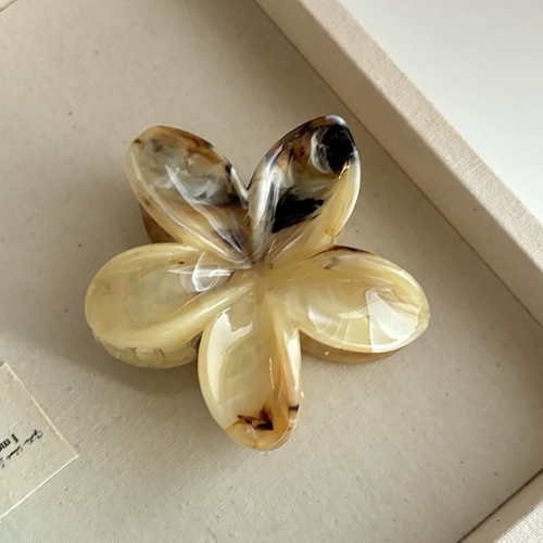 Заколка-крабик, элегантная заколка для волос, акула, аксессуар для волос, в цветочек, новая коллекция