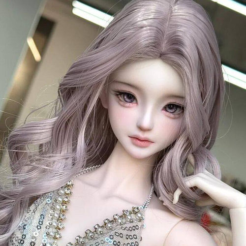 bjd娃娃sd娃4分女娃小姝 bjd不笑姝御姐风素体关节人偶化妆女神