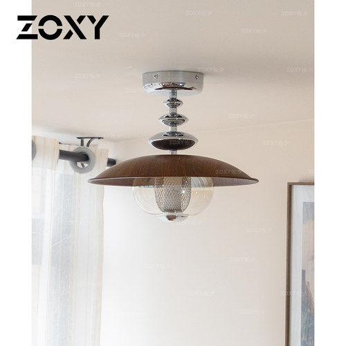 zoxy+LED+中古风+餐厅过道