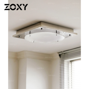zoxy 中古包豪斯卧室灯吸顶灯 客厅书房护眼创意设计感覆古LED灯