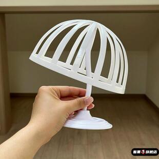 假发帽子放置架母婴店儿童帽撑商场展示架收帽托纳道具镂花立体款