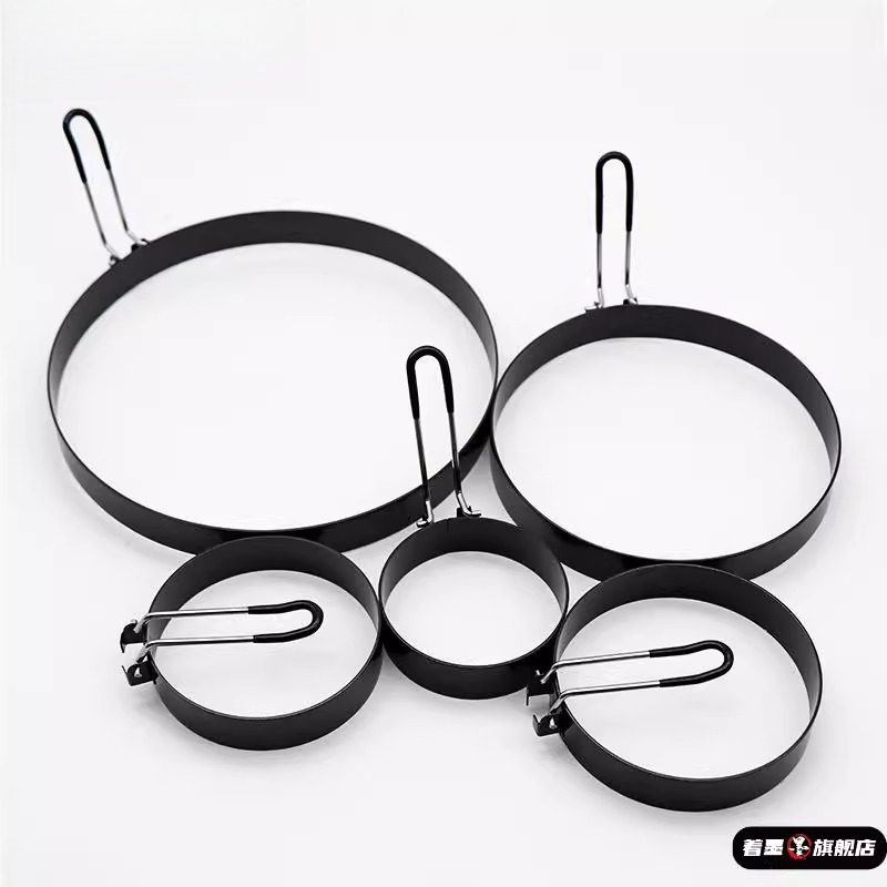 不锈钢煎鸡模具不粘荷包蛋煎蛋神器圆形煎蛋圈早餐松饼肉饼汉堡模