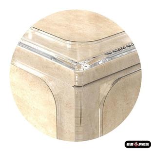 不锈钢边角保护条包桌角柜子尖角套硅胶防撞护角桌子直角防磕碰玻