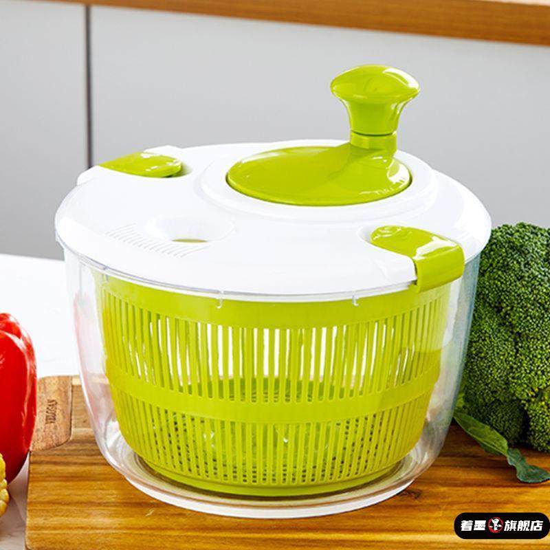 沙拉蔬菜脱水器甩干机厨房水果果蔬洗菜甩干器去水甩水神器沥水篮,厨房/烹饪用具,手动果蔬脱水器/甩水器,淘宝优惠券,粉丝福利购,淘宝优惠卷