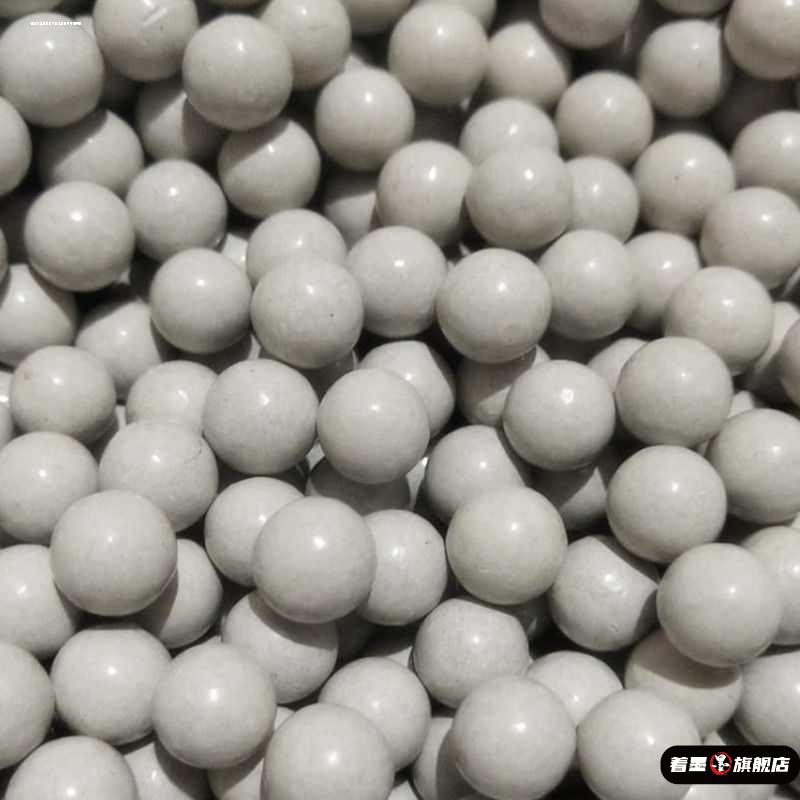 弹弓泥丸磁力加重白色强磁铁粉8/9毫米10/11