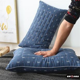 乔麦枕蕊荞麦枕头高枕不塌硬枕实心不变形偏硬枕芯高单人酒店男厚