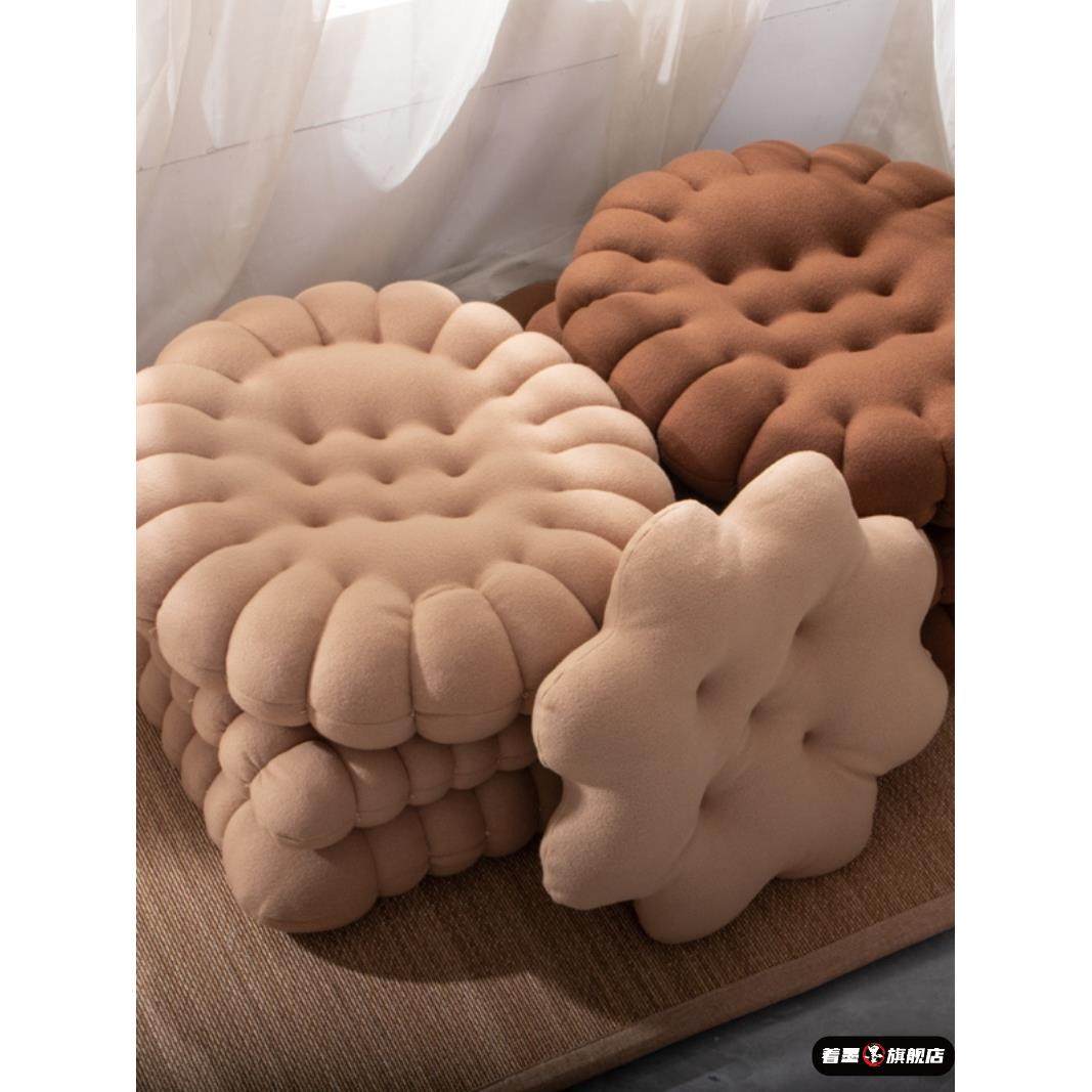 饼干坐垫蒲团垫榻榻米垫久坐地上椅垫办公室餐椅垫椅子垫大坐垫子