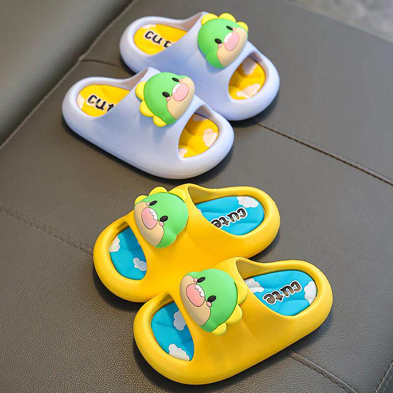 宝宝浴室洗澡防滑软底拖鞋踩屎感女童夏季卡通可爱防滑室内洗澡