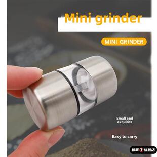 新的迷你研磨机手动胡椒瓶胡椒磨胡椒新鲜研磨不锈钢研磨芯研磨瓶