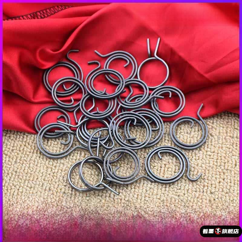 防盗门覆位扭簧绣花钢门锁配件门锁拉手弹簧