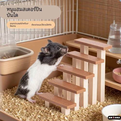 仓鼠攀爬楼梯造景用品diy手工梯金丝熊家具