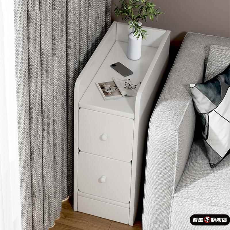 沙发边柜侧边柜简约现代家用客厅边几茶几超窄夹缝隙小户型置物架,住宅家具,角几/边几,淘宝优惠券,粉丝福利购,淘宝优惠卷