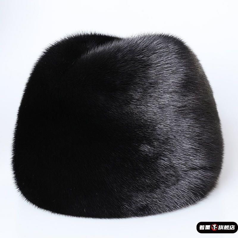 著墨中老年人雷锋冬季男士帽子加