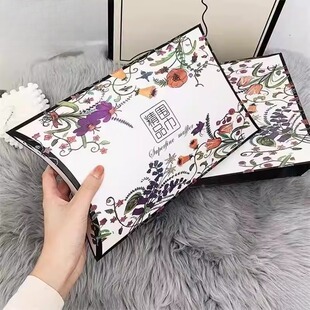 丝巾羊绒围巾礼品盒套装礼盒空盒子高档围巾包装盒生日礼物手提袋