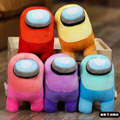 游戏among us玩偶人形太空狼人杀公仔小毛绒玩具童趣抱枕男生礼物