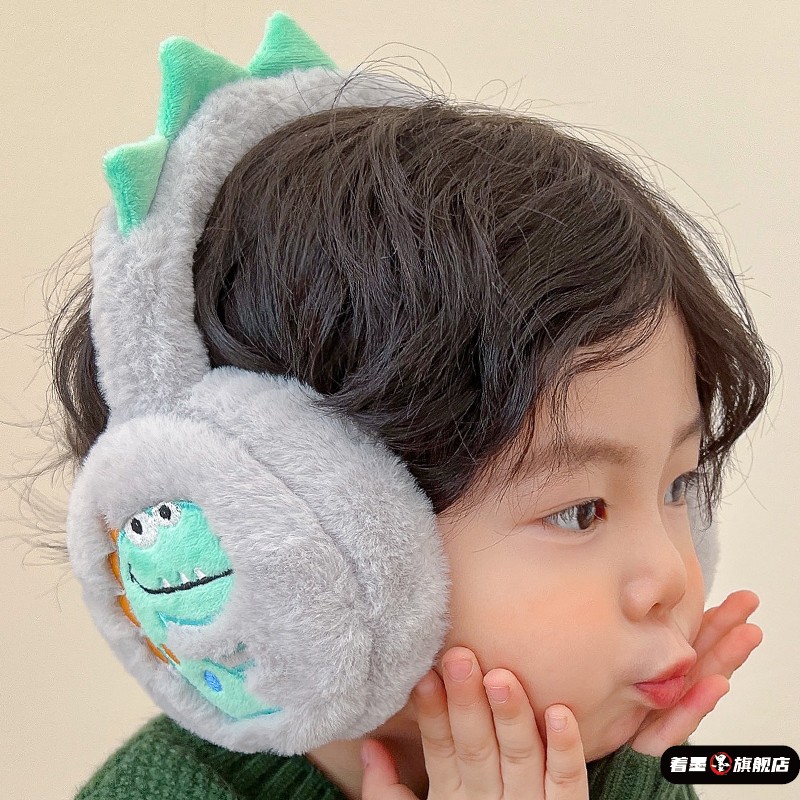 儿童护耳保暖耳罩冬季新款小男孩男童耳包防