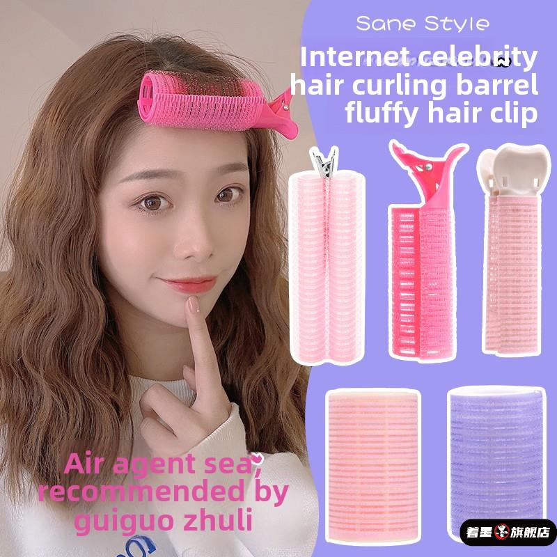 无痕空气刘海夹前额卷曲桶头发夹发根蓬松的头发神器垫头发固定夹