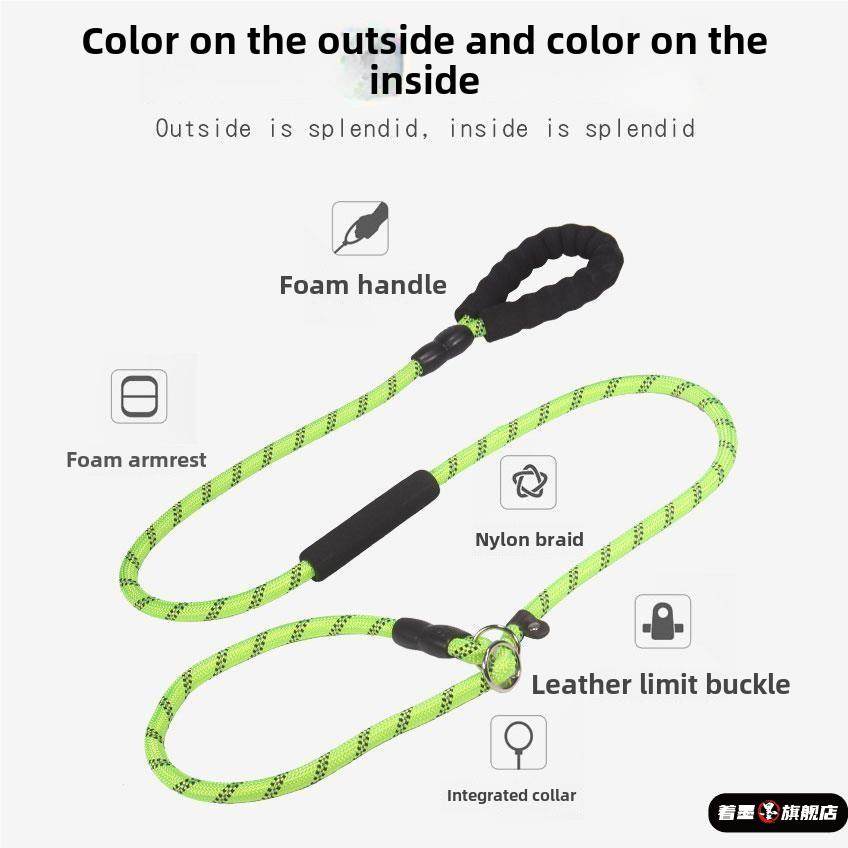 牵狗绳大型犬防咬边牧专用牵引绳防爆冲赛级防挣脱P绳遛狗绳狗链,宠物/宠物食品及用品,猫牵引绳,淘宝优惠券,粉丝福利购,淘宝优惠卷