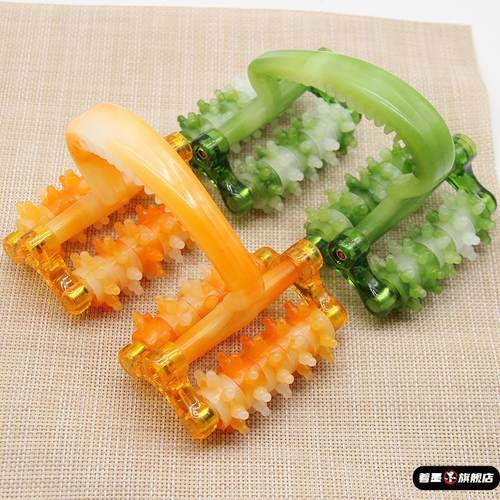 腿部滚轮按摩器四轮滚珠全身搓手动工具手推