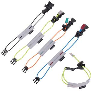 女士户外骑行裤脚束管带反光束裤带夜骑自行车装备夜跑绑腿扎绑带